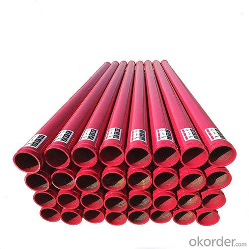 5''/6'' ST52 Concrete Delivery Pipe/Single Hardened Pipe System 1