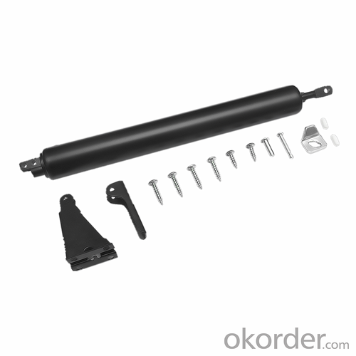 Black Spring Door Closer  Screen Door Pneumatic Closer System 1