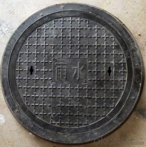 Cast Ductile Iron Manhole Cover C250 for Mining with Frames Made in China
