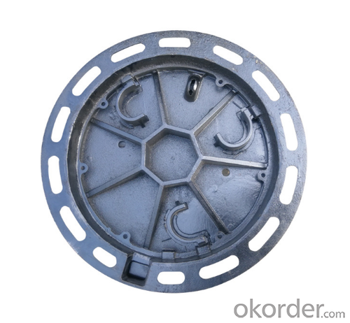 EN 214 ductile iron manhole covers with high quality in Hebei System 1