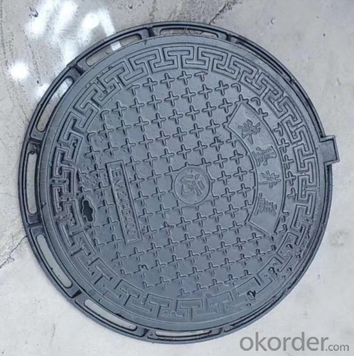 Casting Ductile Iron Manhole Cover C250 D400 for Mining and construction with Frames System 1