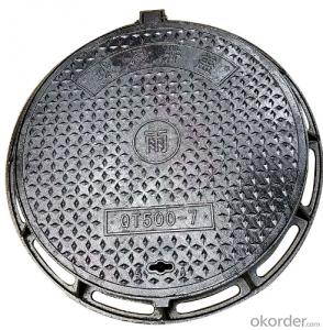 Cast Ductile Iron Manhole Cover C250 for Mining with Frame Made in China