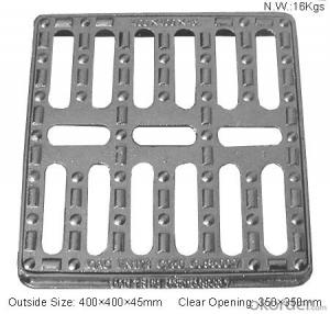 DUCTILE IRON GRATE FOR ROAD DRAINAGE HIGH QYALITY