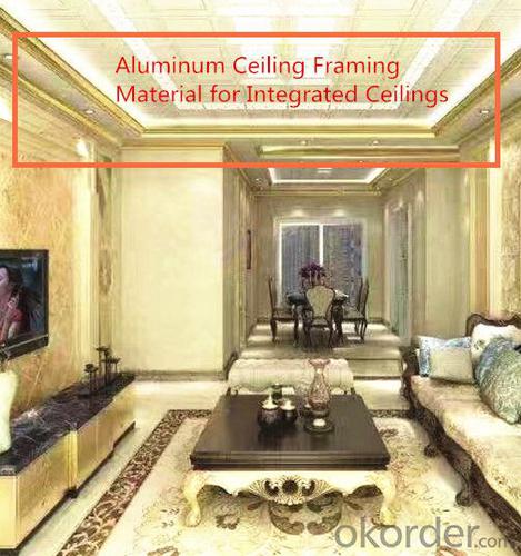 Ceiling Framing Material for Integrated Ceilings System 1