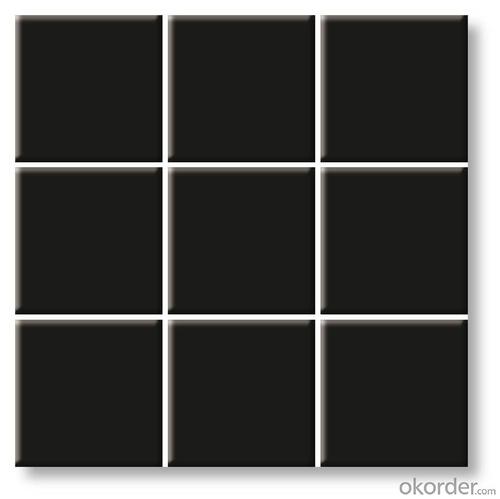 black square ceramic mosaic tile for interior wall System 1