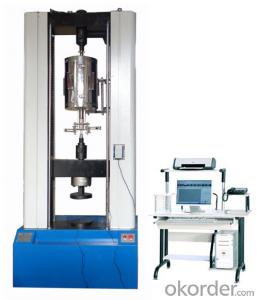 microprocessor controlled (high temperature) electronic universal testing machine