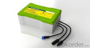 Lithium battery for solar street light