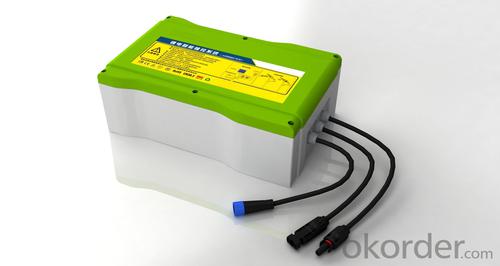 Lithium battery for solar street light System 1