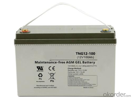 Supply TNG12-100 On-grid off-grid energy storage gel battery System 1