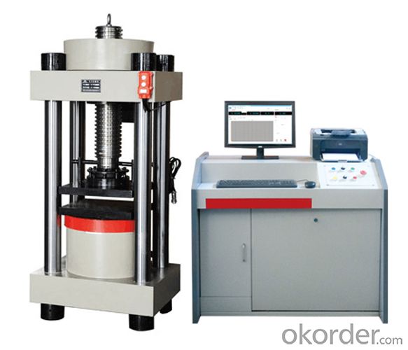 rock unixial compression deformation testing machine System 1