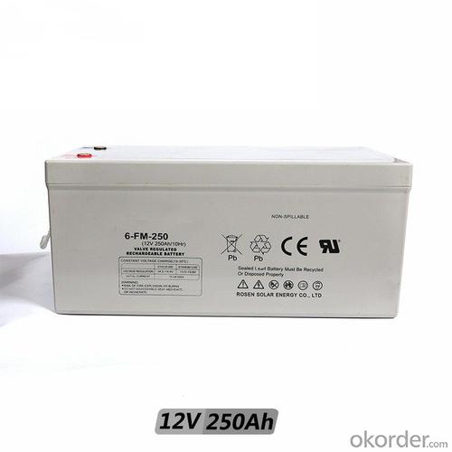 Lead-Acid Battery AGM 12v 120ah 200ah 250ah 250 AH Solar Battery System 1