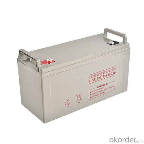 OEM Cheap Long life Lead acid maintenance free deep cycle gel solar 12V 100ah lead-acid battery System 1