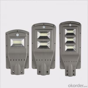 Factory direct supply cob len motion sensor 60w 80w100w 120w solar street light led System 1