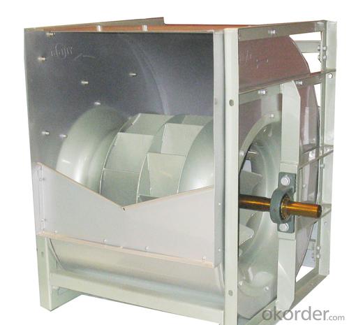 HRW double inlet backward curve centrifugal fan for air condition system System 1