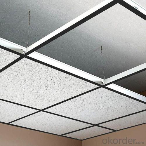 Black suspended ceiling grid ceiling system System 1