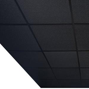 Black Suspended Ceiling Grid Ceiling System