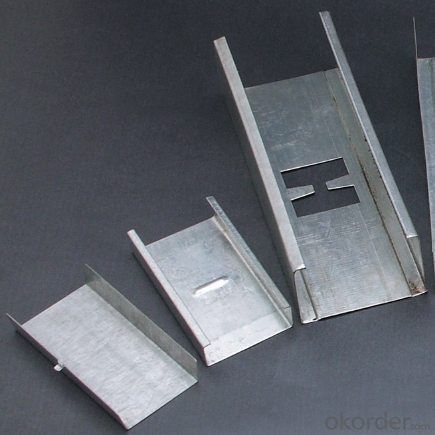 Buy Galvanized Steel Drywall Profiles Ceiling Channels Price Size