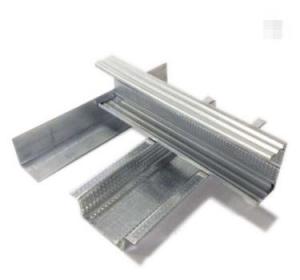 Steel frames profiles for plasterboard Partition