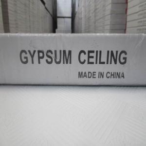 Gypsum board ceiling tiles 60x60 size for sale