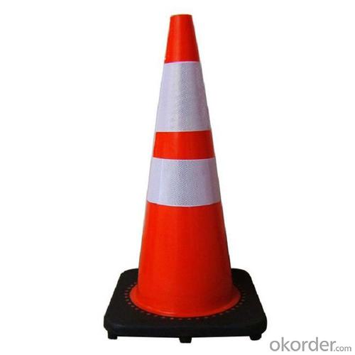 EVA Traffic Safety Road Cone with Reflective Sheet System 1