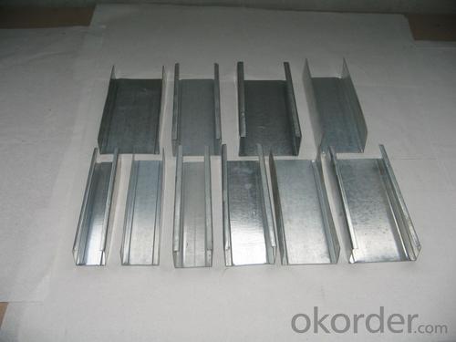 construction building materials steel profile galvanized metal stud and track System 1