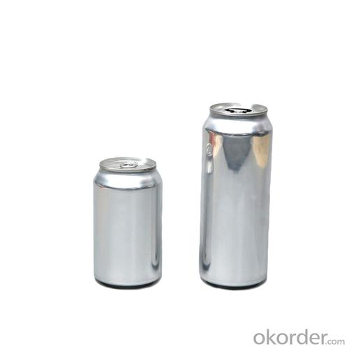 Round aluminum beer beverage can for soft drink or milk System 1