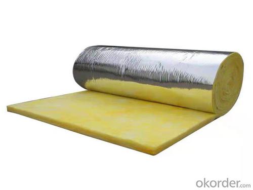 Plain Glass Wool Blanket Aluminum Foil Faced Glass Wool System 1