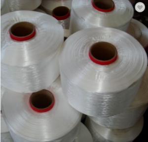 Semi dull white FDY  polyester filament yarn System 1