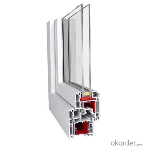 upvc door profiles of Europe standard German quality high-quality System 1