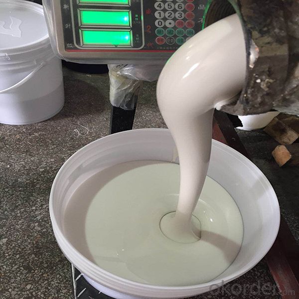 Silicone rubber for gypsum molds making