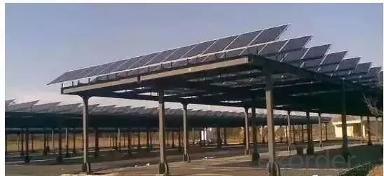 PV Bus Station Thin Film Solar Panel high efficiency System 1