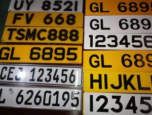 Car License Plate Grade Reflective Sheeting System 1