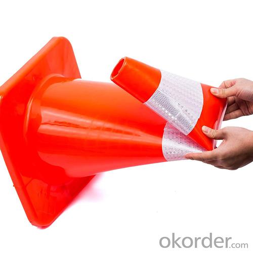 New 36 Inch Road Traffic Safety Cones One Piece Construction Orange Traffic Cone System 1