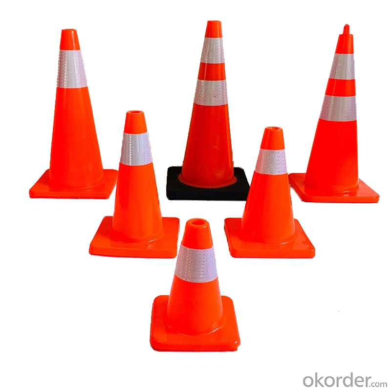 90cm Height collapsible warning road traffic safety cones