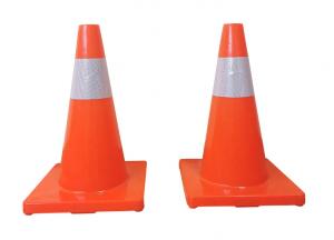 700mm PVC Orange road safety cone traffic Cone System 1