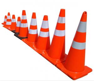 700mm PVC Orange road safety cone traffic Cone