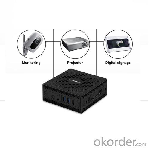 Mini Computer Host Plastic Case with Inter Celeron CPU J4105 AC1-Z-J4105 System 1