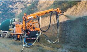 Shortcrete Robot for Tunnel and Mining KC2012W System 1