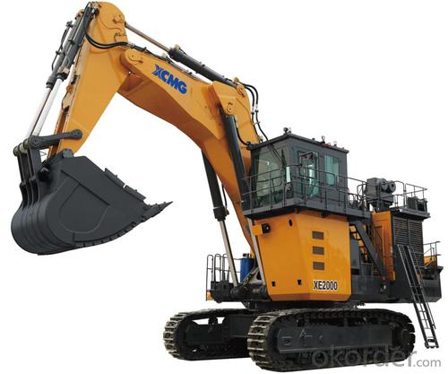 XE3000 MIning Excavator hydraulic excavator power of motor is 1193KW bucket capacity is 14m3 System 1