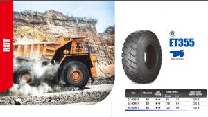 Tire for Mining truck mining loader SUPER ROCK, FORT RDT, SUPER RDT, ETDT, SUPER TRAC System 1