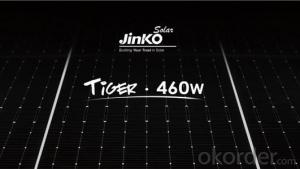 Jinko Solar Panel Tiger Bificial Double Glass 460W