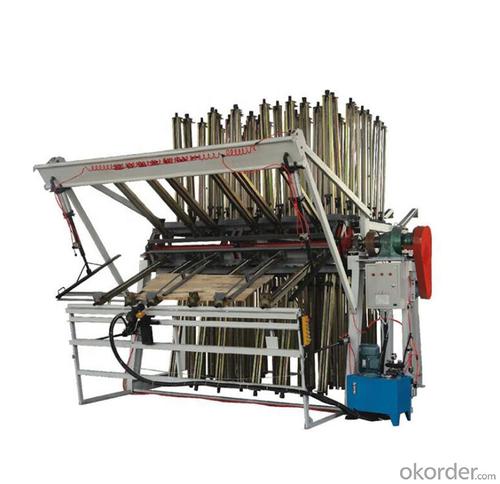 Hydraulic wood veneer composer woodworking machine System 1