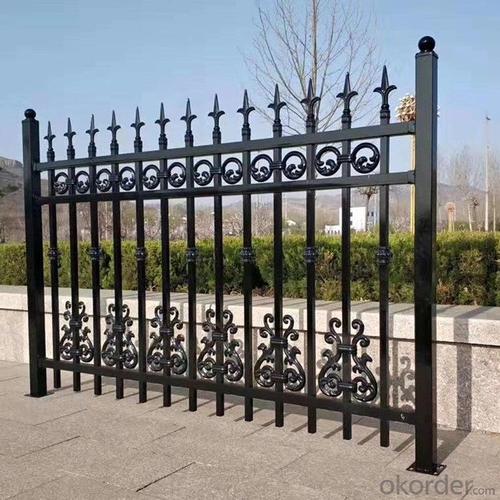 Garden Fireproof  Iron Metal Villa Guardrail for Home Safety Residential Courtyard Fence System 1