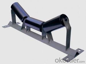 Belt conveyor different types of idlers rollers