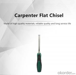 Carpenter Flat Chisel High Quality Round Shank Round Collar Pneumatic Hammer Point Chisel Flat