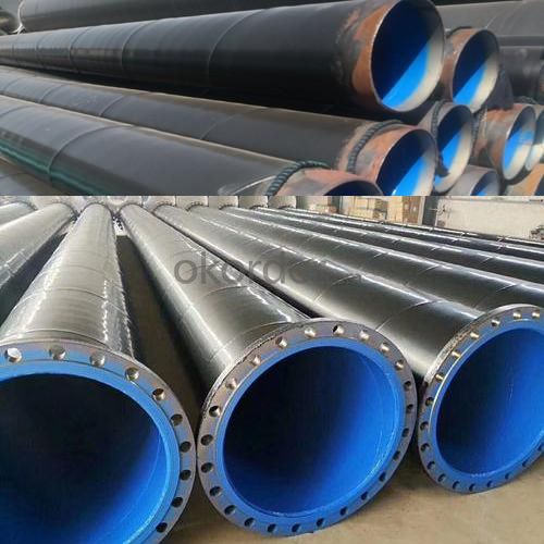 Spiral Welded Plastic-coated Epoxy Resin Steel Pipe with Reinforcement Bar for Coal Mining System 1