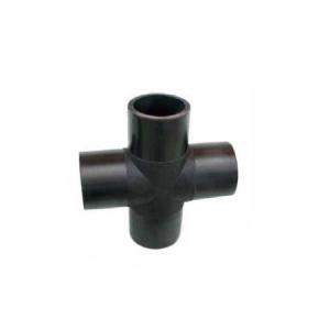 PE Injection Cross Tee Welded Cross Tee Pipe Fittings for Pipeline System