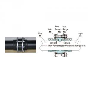 Electrofusion Flange Hot Melting Socket Flange Pipeline System Pipe Fittings