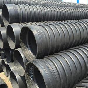 HDPE Winding Structure Wall Pipe Polyethylene Plastic Pipe