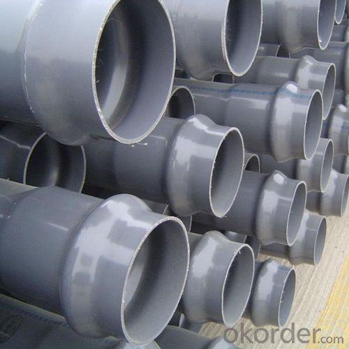 Hard Polyvinyl Chloride Pipe PVC-U Plastic Pipe for Water Supply Low Pressure Irrigation